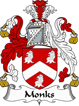 Monks family coat of arms